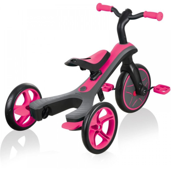 Globber Τρίκυκλο Trike Explorer 4in1 Fuchsia Pink