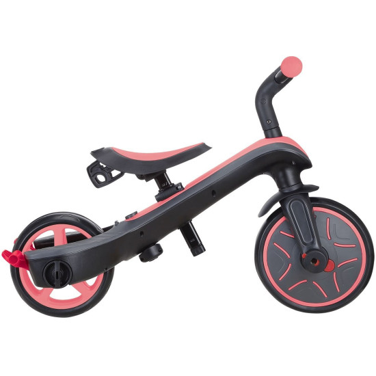 Globber Τρίκυκλο Trike Explorer 4in1 Pink Coral