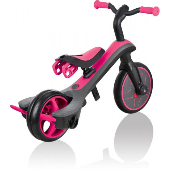 Globber Τρίκυκλο Trike Explorer 4in1 Fuchsia Pink