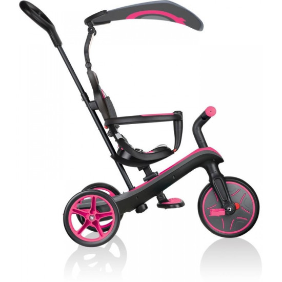 Globber Τρίκυκλο Trike Explorer 4in1 Fuchsia Pink