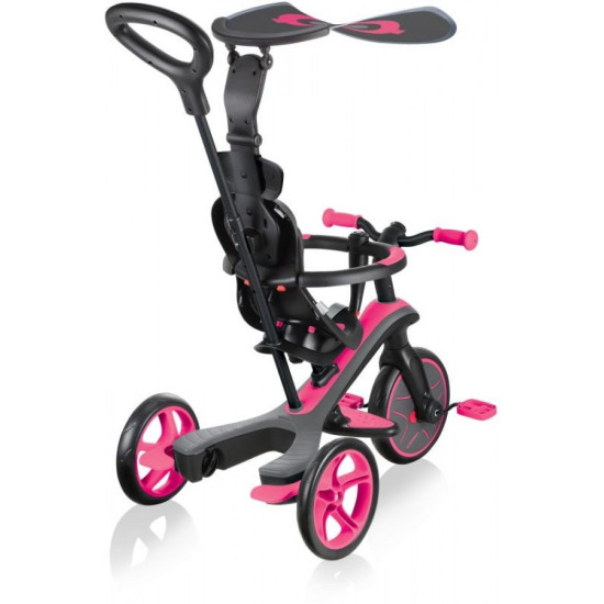 Globber Τρίκυκλο Trike Explorer 4in1 Fuchsia Pink
