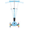 Globber Scooter Junior Foldable Fantasy Lights Flowers Pastel Blue