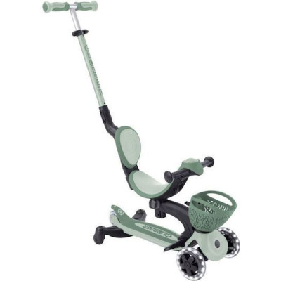 Globber Scooter Go.Up Baby Lights 360 Olive