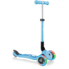 Globber Scooter Junior Foldable Fantasy Lights Flowers Pastel Blue