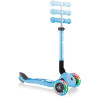 Globber Scooter Junior Foldable Fantasy Lights Flowers Pastel Blue