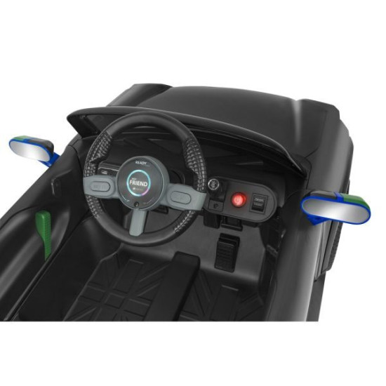 Globo Παιδικό  Ηλεκτροκίνητο Αυτοκίνητο Mini Aceman 12V 4,5AH R/C 2.4GHz  Black