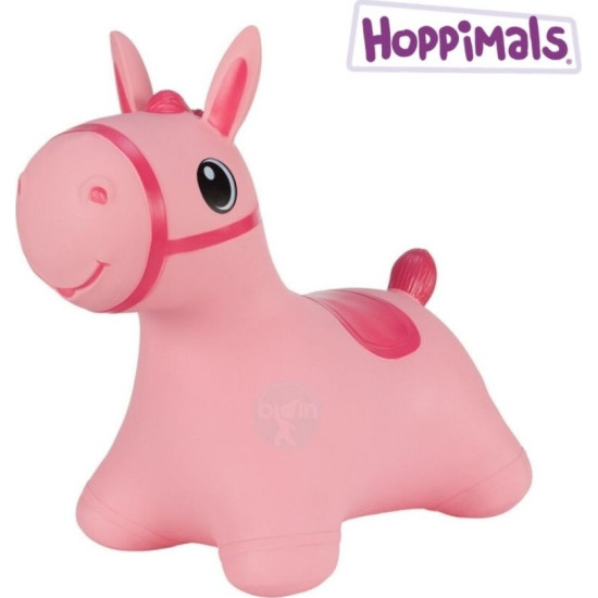Hoppimals Jumping Horse Φουσκωτό Παιχνίδι Χοπ Χοπ Αλογάκι Pink TFF-NN181