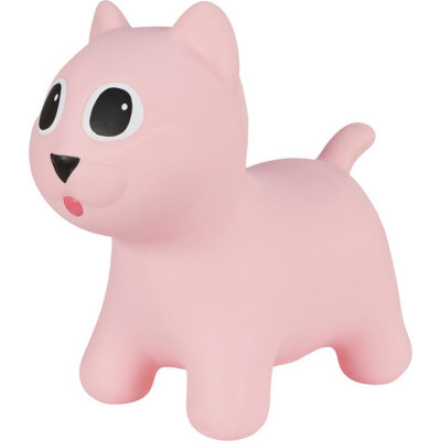 Hoppimals Jumping Cat Φουσκωτό Παιχνίδι Χοπ Χοπ Γάτα Pink TFF-NN161