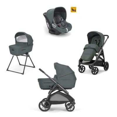 Inglesina Aptica System Quattro με Darwin i-Size Emerald Green