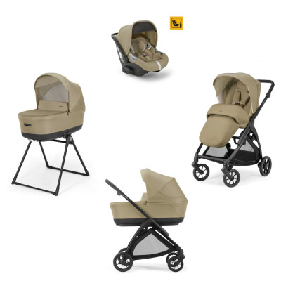Inglesina Electa System Quattro με Κάθισμα Αυτοκινήτου Darwin Dumbo Caramel