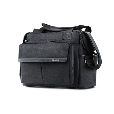 Aptica Dual Bag Inglesina Πρακτική Τσάντα Αλλαξιέρα 2 σε 1 Mystic Black AX91N1MYB