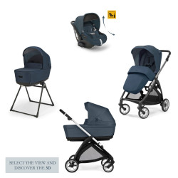 Inglesina Electa System Quattro Darwin Recline Hudson Blue