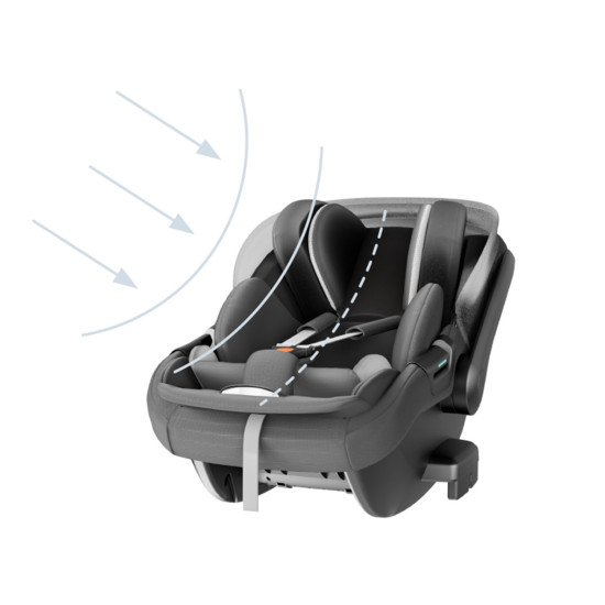 Inglesina Darwin Recline Κάθισμα Αυτοκινήτου 0-13kg Velvet Grey