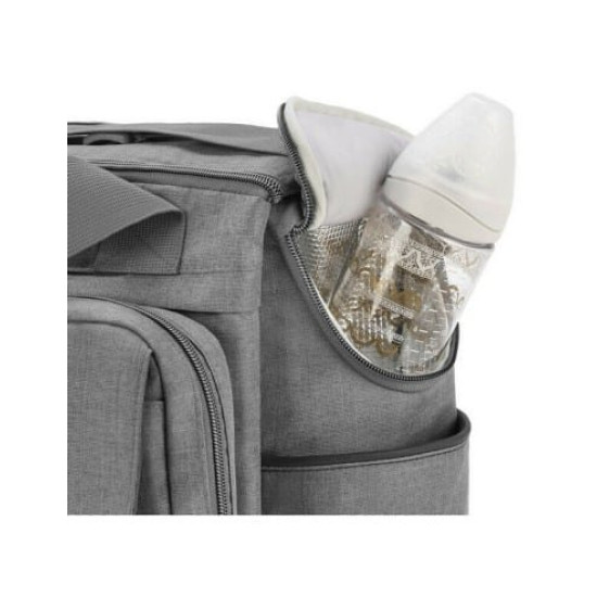 Inglesina Electa Dual Bag Τσαντα - Αλλαξιέρα Chelsea Grey