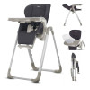 Inglesina My Time Καρέκλα Φαγητού Pepper Black