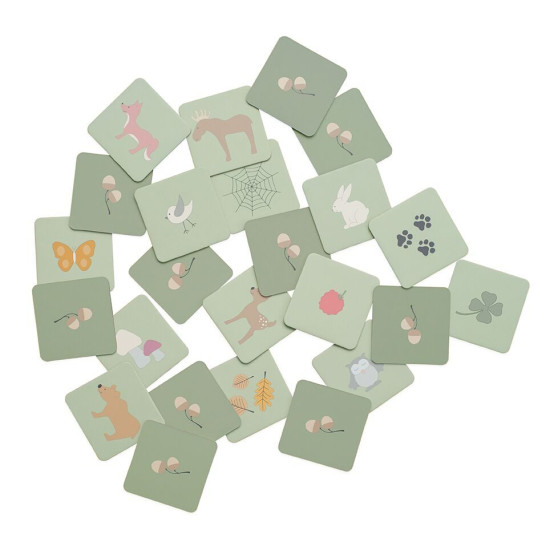 Jabadabado Παιχνίδι Μνήμης με Κάρτες Forest