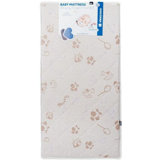 Kikka Boo Στρώμα Κούνιας Memory Comfort 70х140х12cm Horses Pink