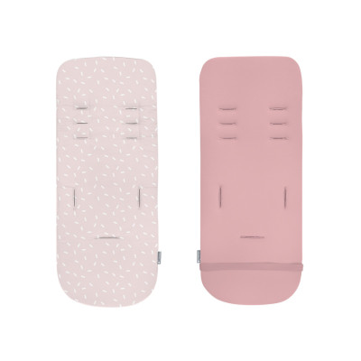 Kikka Boo Κάλλυμα - Στρωματάκι Καροτσιού Memory Foam Confetti Pink