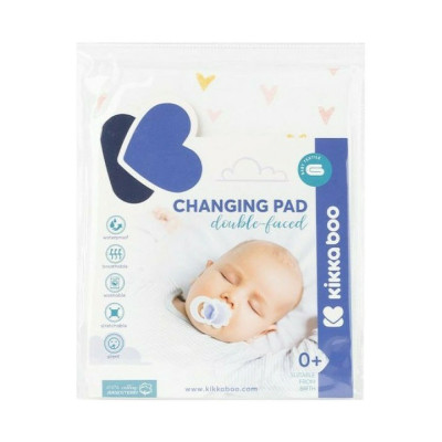 Kikka Boo Αδιάβροχο Σελτεδάκι Αλλαγής Πάνας Jersey 40x60 Hearts