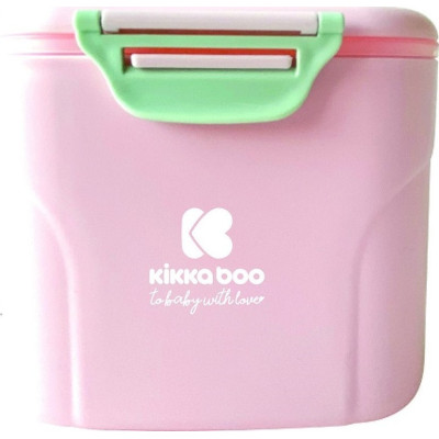 Kikka Boo Δοχείο για Σκόνη Γάλακτος με Κουτάλι 160g Ροζ 31302040061