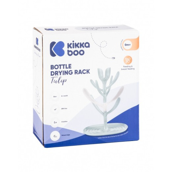 Kikka Boo Βάση Αποστράγγισης - Στεγνωτήρας Μπιμπερό Tulip Mint 31302020078
