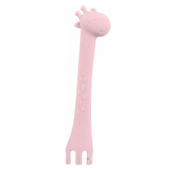 Kikka Boo Κουτάλι Σιλικόνης Giraffe Pink 31302040080