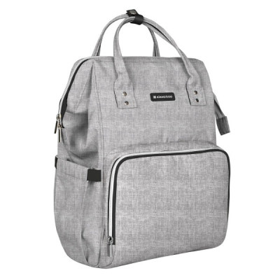 Kikka Boo Τσάντα Αλλαξιέρα Mama Bag Siena Light Grey