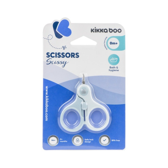 Kikka Boo Βρεφικό Ψαλιδάκι Για Νύχια Scissy Blue
