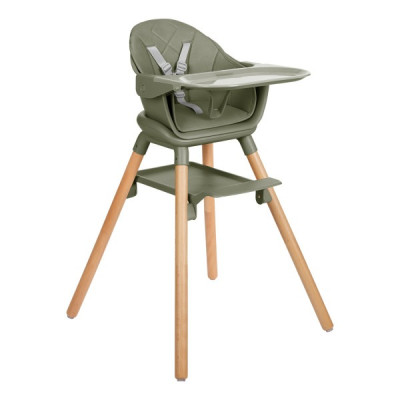 Kikka Boo Κάθισμα Φαγητού Woody 6in1 Army Green