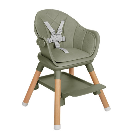 Kikka Boo Κάθισμα Φαγητού Woody 6in1 Army Green