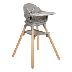 Kikka Boo Κάθισμα Φαγητού Woody 6in1 Grey