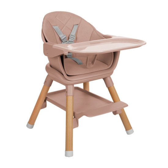 Kikka Boo Κάθισμα Φαγητού Woody 6in1 Pink