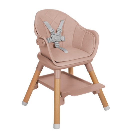 Kikka Boo Κάθισμα Φαγητού Woody 6in1 Pink