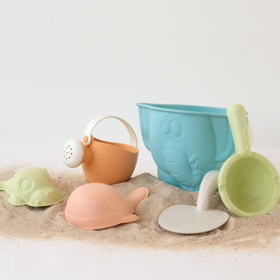 Kiokids Σετ Κουβαδάκια Παραλίας Βιοδιασπώμενα Elephant 6τμχ