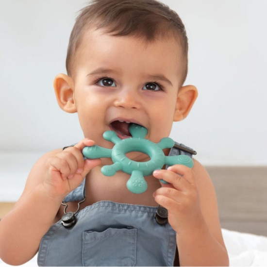 Kiokids Μασητικό Σιλικόνης Μέντα 10cm
