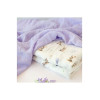Kiokids Μουσελίνα Bamboo Lavender Bunny 120 x120εκ. Σετ 2τμχ.