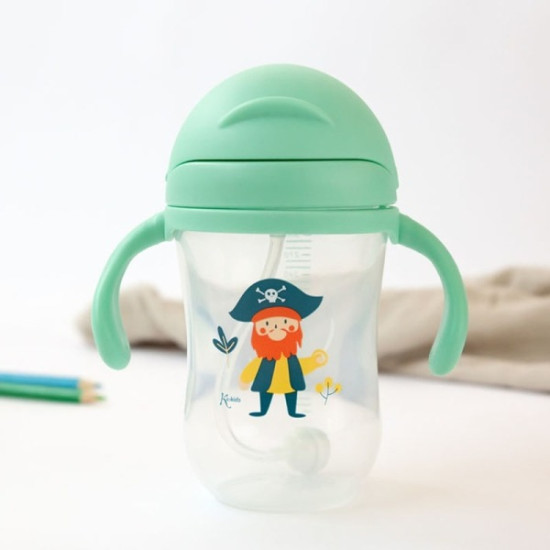 Kiokids Παγούρι Με Λαβές Pirate 300ml 6m+