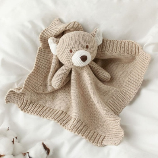 Kiokids Πανάκι Παρηγοριάς Cotton Friends Αρκουδάκι 25cm