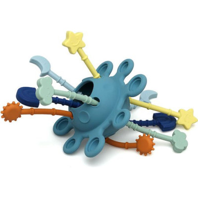 Kiokids Μασητικό σιλικόνης Planet 25cm