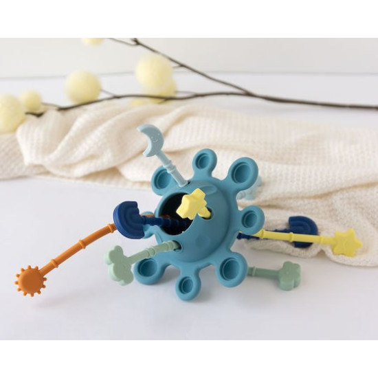 Kiokids Μασητικό σιλικόνης Planet 25cm