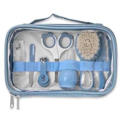 Lorelli Σετ Βρεφικής Φροντίδας με Θήκη Ταξιδιού Deluxe Moonlight Blue