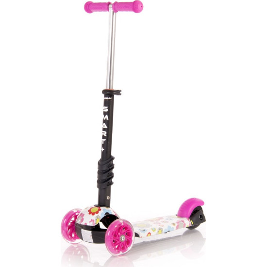 Lorelli Πατίνι Scooter Smart Plus με Κάθισμα Pink Flowers 10390030016