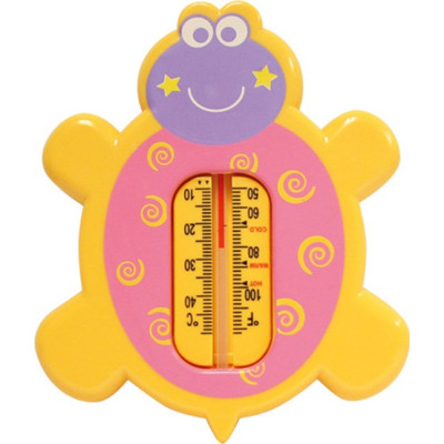 Lorelli Βρεφικό Θερμόμετρο Μπάνιου Χελωνάκι Πορτοκαλί 0m+ 1025003