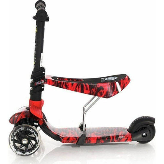 Lorelli Smart Πατίνι Scooter με Κάθισμα Red Fire 10390020013
