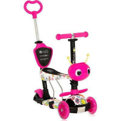 Lorelli Πατίνι Scooter Smart Plus με Κάθισμα Pink Flowers 10390030001