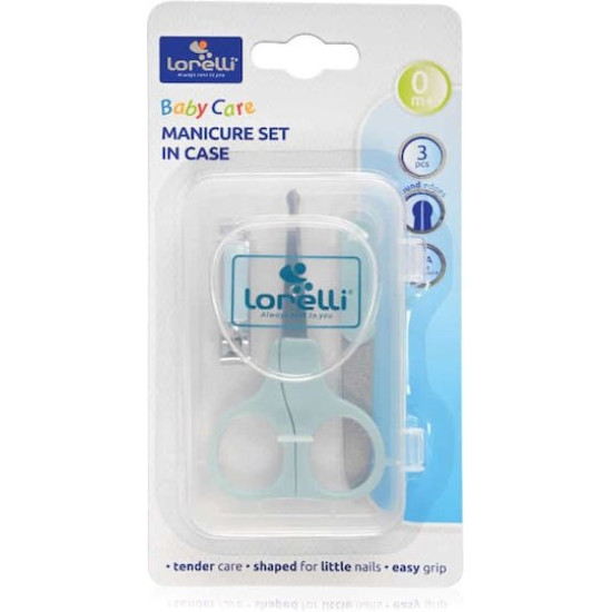 Lorelli Σετ Περιποίησης Νυχιών 3τμχ Blue