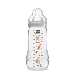 Mam Easy Active Πλαστικό Μπουκάλι 330ml Με Θηλή Μεγάλης Ροής Unisex