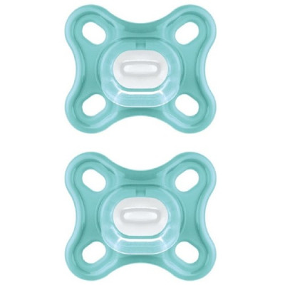 Mam Πιπίλες Comfort Όλο Σιλικόνη 0-2 μηνών 2τμχ Unisex