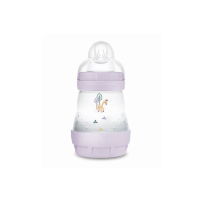 Mam Easy Start Πλαστικό Μπουκάλι Anti-Colic 160ml Με Θηλή Μικρής Ροής Girl