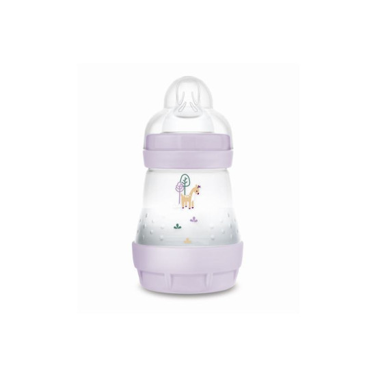 Mam Easy Start Πλαστικό Μπουκάλι Anti-Colic 160ml Με Θηλή Μικρής Ροής Girl